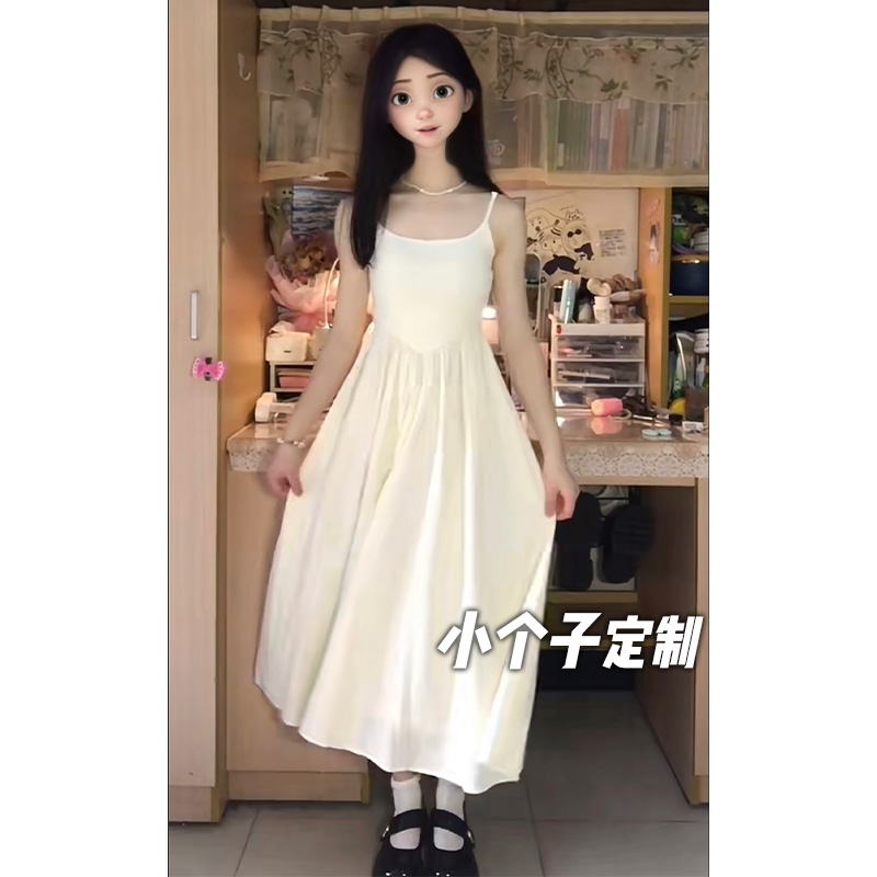 150小矮个子法式温柔吊带