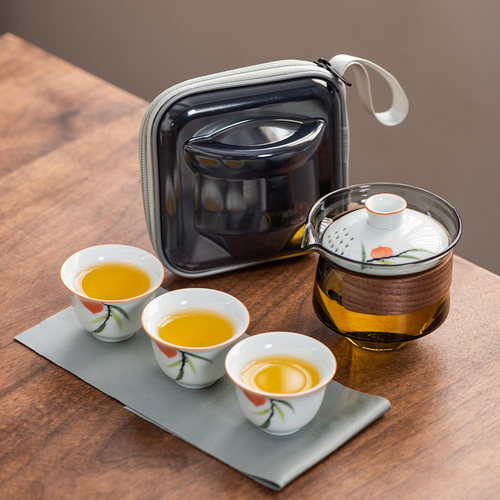 鑫裕源旅行茶具一壶三杯