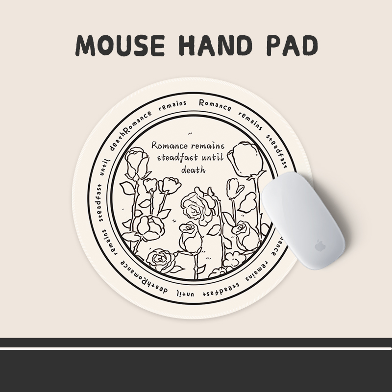 法式复古ins风鼠标垫小号圆形