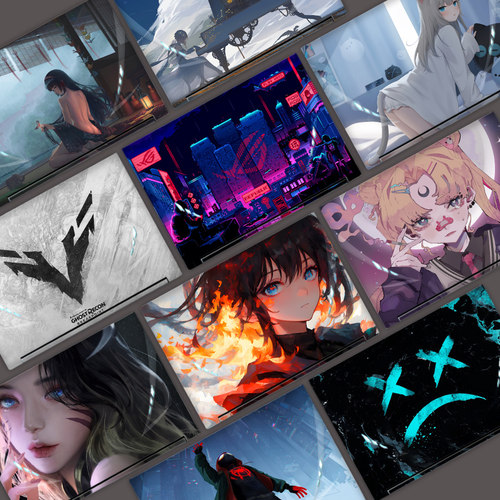 神舟笔记本炫彩电脑贴纸潮流贴膜