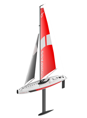 欧兰斯遥控帆船无动力COMPASS竞赛船零配件帆杆桅杆别针稳向79101