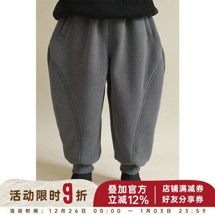 子外穿洋气宝宝哈伦裤 束脚裤 冬季 儿童休闲裤 保暖 装 幼悠男童加绒裤