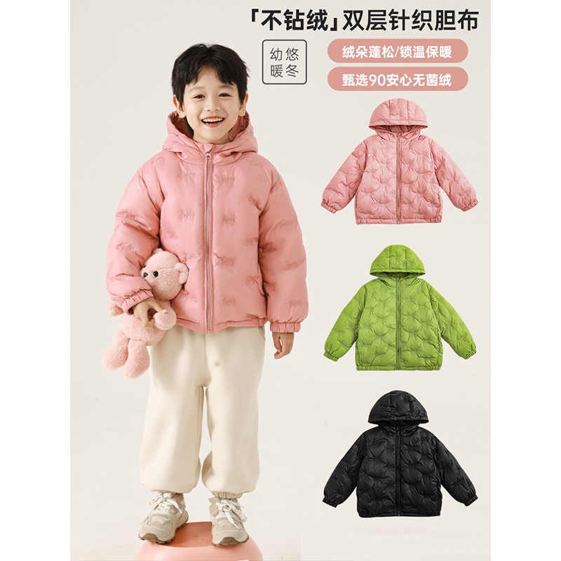 冬季儿童洋气羽绒服加厚