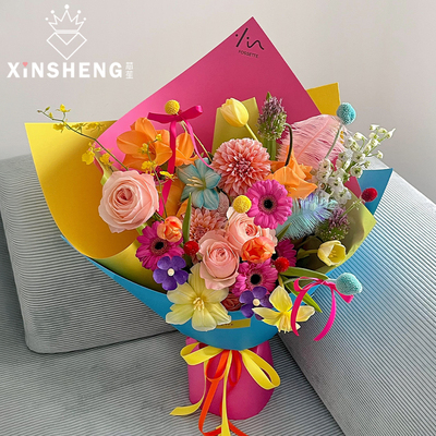 芯苼彩色硬挺牛皮纸多巴胺缤纷