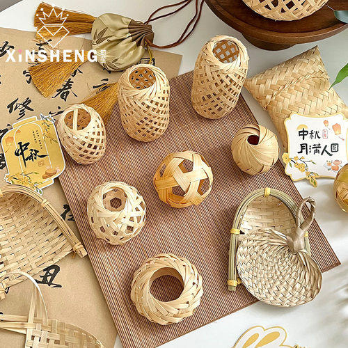 芯苼竹编合集手工编织