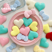 饰花店包装 芯苼 马卡龙爱心配饰鲜花花束DIY浪漫氛围感搭配装 材料