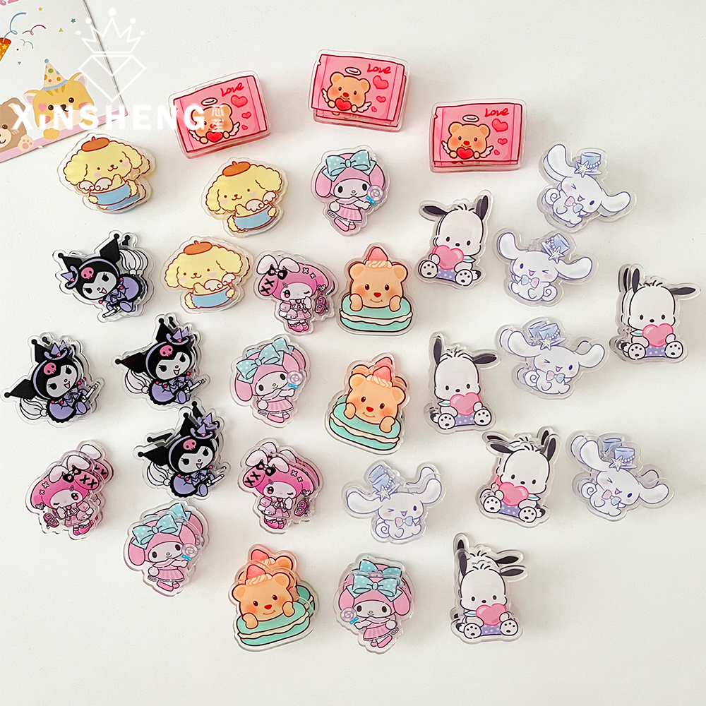 芯苼卡通双面夹装饰神器