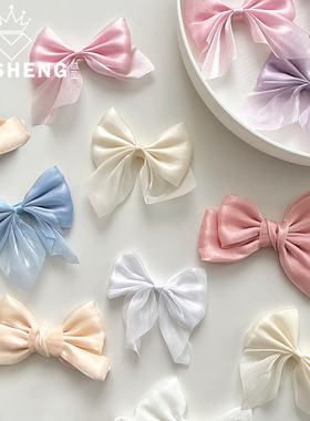 芯苼 精致蝴蝶结配饰 鲜花束包装梦幻搭配材料高级感花店花艺材料