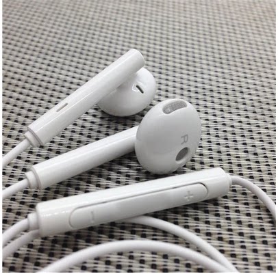 纯原装手机配机耳机高端半入耳式耳机 加减音量线控带麦可通话