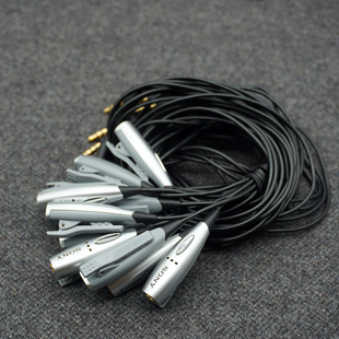 库存原装高端日系品牌手机耳机延长线无损音效带麦语音通话音频线