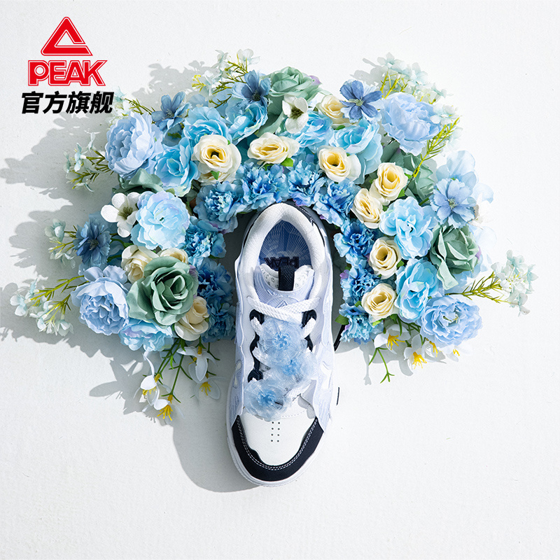 匹克浔埔簪花板鞋，低帮超适配