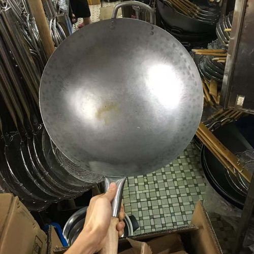 香港代购陈家锅手工炒锅铁锅