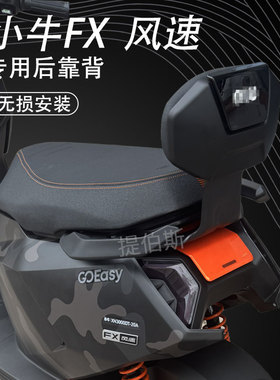 适用小牛FXT靠背电动车fxplay后靠背后座靠垫专用加厚靠背配件
