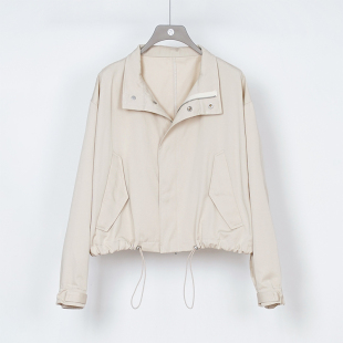 复古立领工装 美式 纯色夹克短外套332042248 新款 NUTS秋季