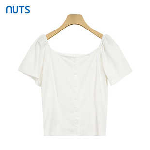 衬衫 NUTS女装 纯色简约百搭长袖 新款 429021369 夏季