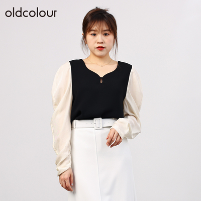 欧珂秋商场同款泡泡袖