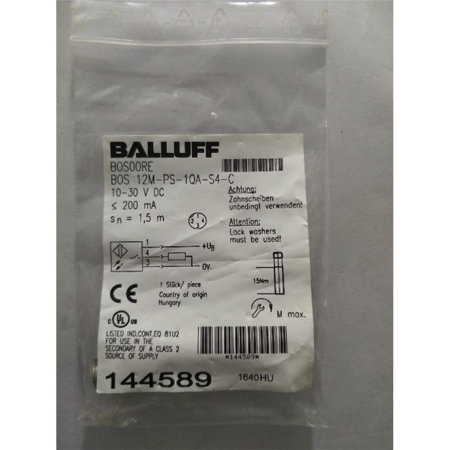 全新原装巴鲁夫BOS00RE1