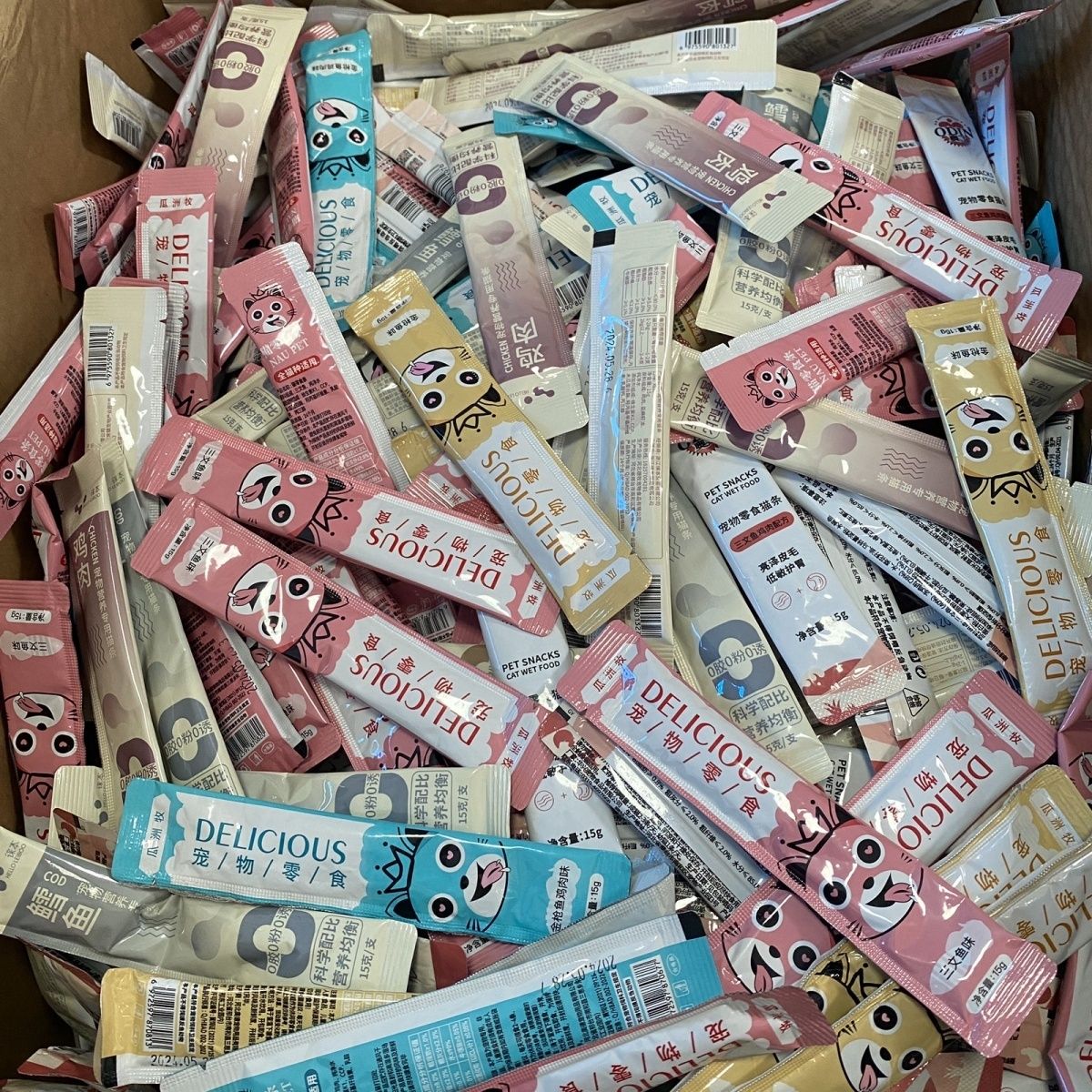 猫条整箱200根猫零食妙鲜