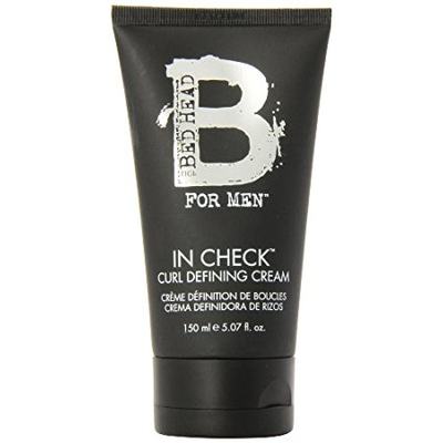 TIGI Bed Head for Men In Check Curl Defining Cream, 5.07 Ou