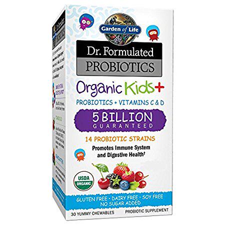 formulated probiotics organic kids