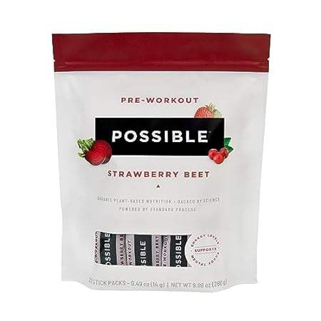 Possible Pre-Workout Powder Strawberry Beet - Individuall