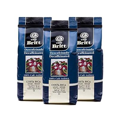 Café Britt? - Costa Rican Decaffeinated Coffee (12 oz.) (