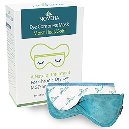 NOVEHA Ultra Warm Compress Eye Mask | Moist Hot Technolog