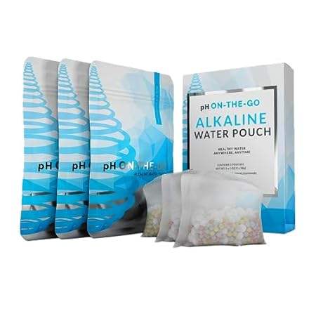 pH On-The-Go Portable Water Filter - Alkaline Pouch Filte