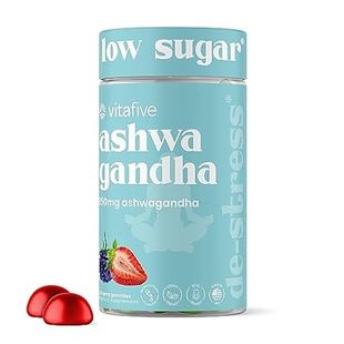 vitafive Ashwagandha Gummies with Vitamin B12 - Vegan， Gl