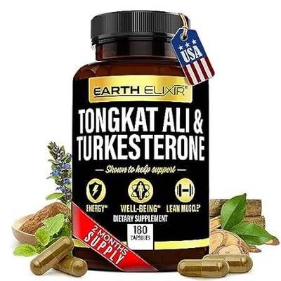 Earth Elixir Turkesterone 1000mg and Tongkat ali 400mg Su