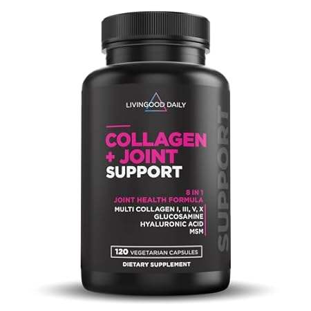 Livingood Daily Collagen Peptides + Joint Support, 120 Ca