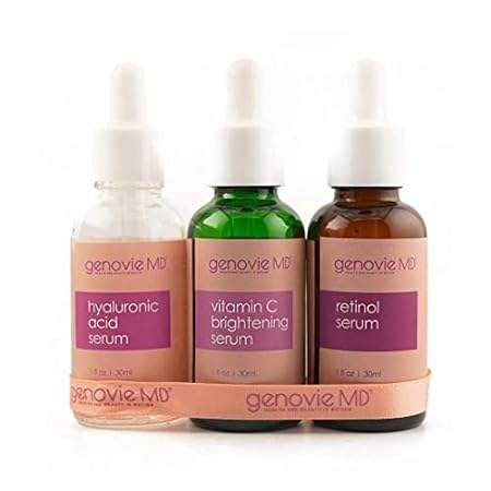 Genovie MD Skin Renewal Serum Set for Face with Vitamin C