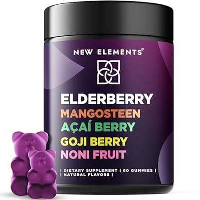 Antioxidant SuperStars - Elderberry Gummies with Mangoste