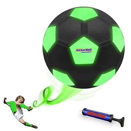 Kickerball - Curve and Swerve Soccer Ball/Football Toy -