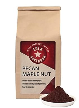 Lola Savannah Pecan Maple Nut Flavored Ground Caffeinated