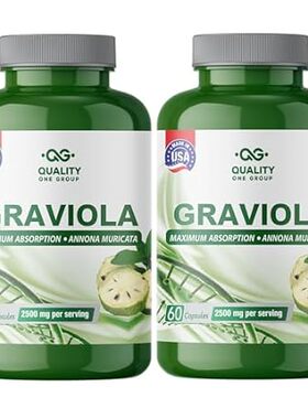 GRAVIOLA MAX - 2500 mg per Serving Pure Graviola Extract