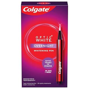 Colgate Optic White Overnight Teeth Whitening Pen， Teeth