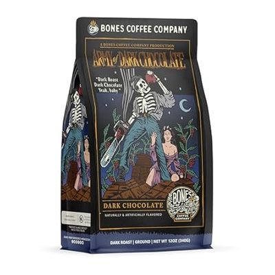 Bones Coffee Company Army Of Dark Chocolate Ground Coffee