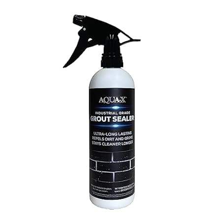 AQUA-X 16 Oz. Grout Sealer, Clear Grout and Tile Sealer,