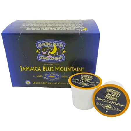 Dancing Moon Brand， 100% Pure Jamaica Blue Mountain Coffe