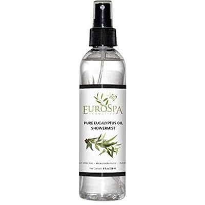 EuroSpa Aromatics Pure Eucalyptus Oil ShowerMist and Stea