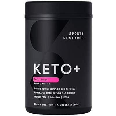 Sports Research Keto Plus Exogenous Ketones with goBHB -