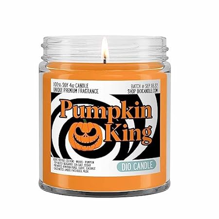 Pumpkin King Halloween Scented Candle - Smells Like Colog