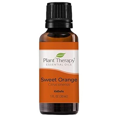 Plant Therapy Sweet Orange Essential Oil 100% Pure， Undil