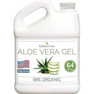 Vera Gel Gallon KinRose Bulk Organic Care Aloe Half