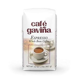 Café Gavi?a Espresso, Whole Bean Dark Roast Coffee, 32 oz