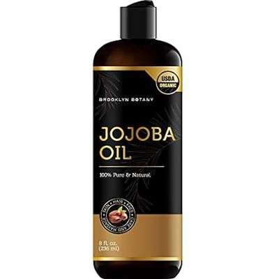 Brooklyn Botany USDA Organic Jojoba Oil for Skin， Hair an
