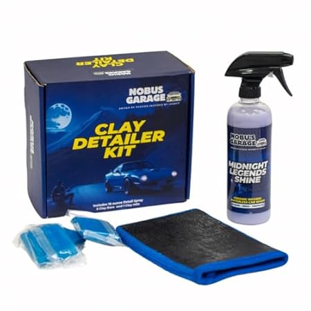 Car Detailing Spray with Clay Bar and Clay Mitt， Ceramic