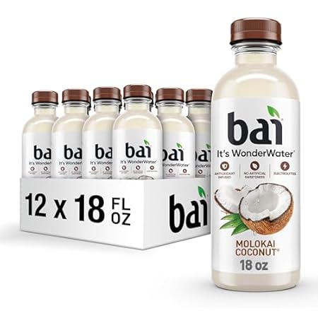 Bai Antioxidant Infused Water Beverage， Molokai Coconut，