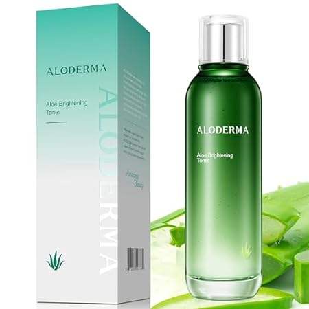 Aloderma Brightening Face Toner Made with 88% Organic Alo